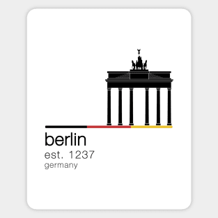 Berlin Brandenburg Gate Sticker